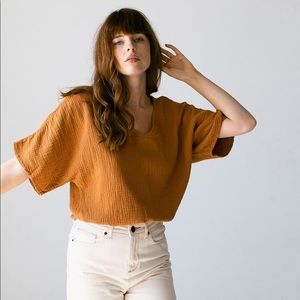 100% cotton Dolman top